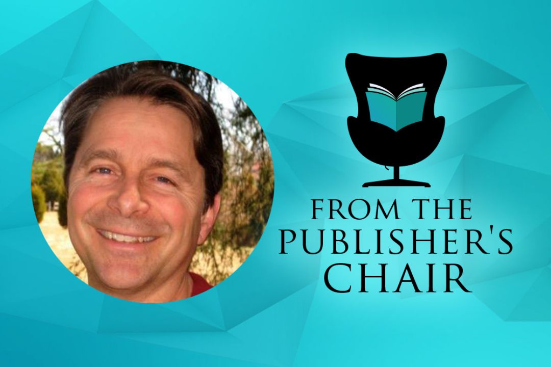 Nick Newlin in the Publisher's Chair