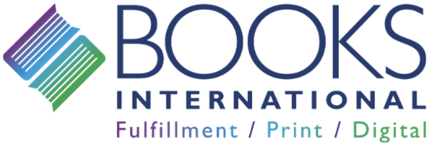 Books International logo with text 'Fulfillment / Print / Digital' on a white background