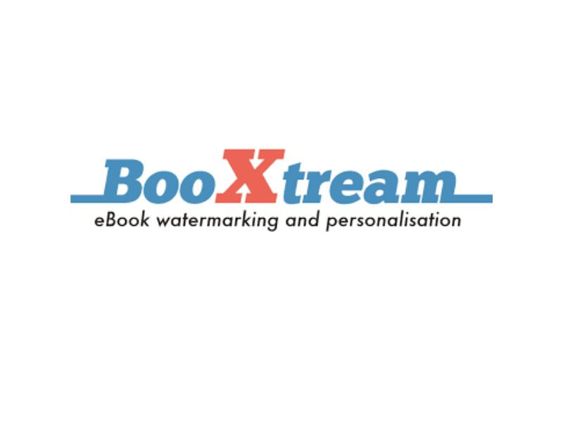 BooXtream logo with text 'eBook watermarking and personalisation' on a white background