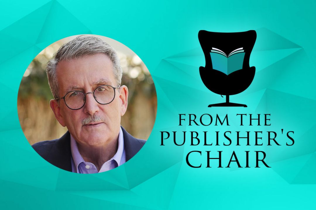 David Hetherington in the Publisher's Chair