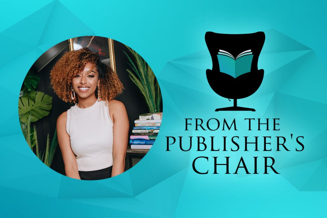 Leah Hernandez in the Publisher’s Chair