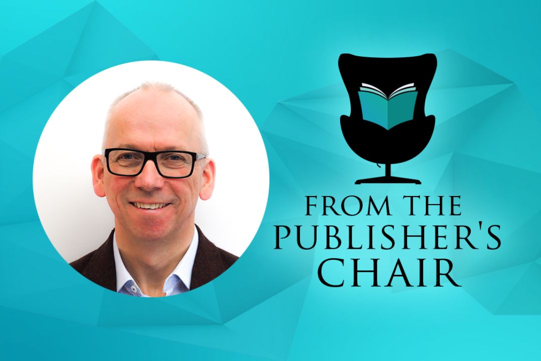 Oliver Gadsby in the Publisher's Chair