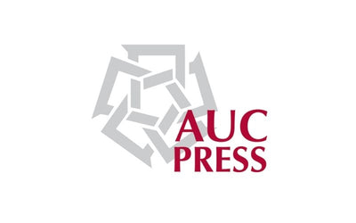 AUC Press logo with geometric design on a white background