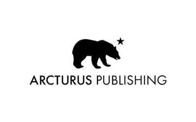 Arcturus Publishing logo with a bear and star on a white background