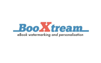BooXtream logo with text 'eBook watermarking and personalisation' on a white background