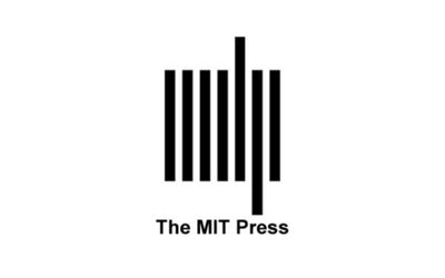 Black logo of The MIT Press on a white background