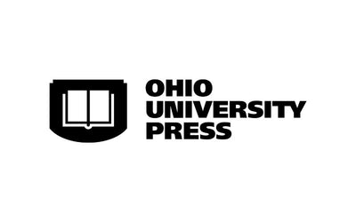 Ohio University Press logo with a book icon on a white background