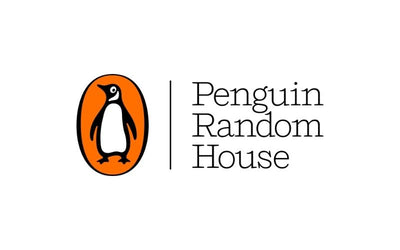 Penguin Random House logo with a penguin on an orange circle on a white background