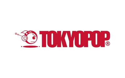 TOKYOPOP logo with red text and a small graphic on a white background
